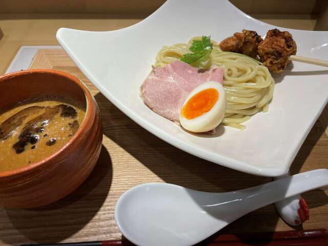 20221122_鶏スタイル林_鶏の味噌つけ麺.JPG