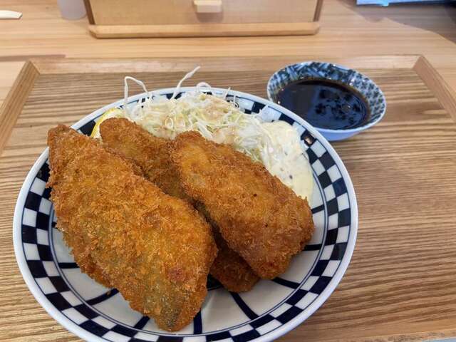 20221127_大起水産海鮮丼と干物定食_あじフライ単品.JPG