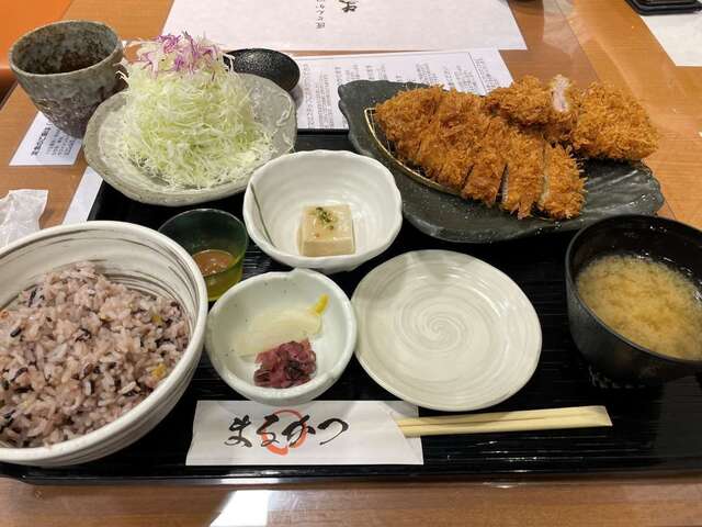 20230731_まるかつ生駒店_ロース＆ヒレかつ定食_十五穀米.jpg