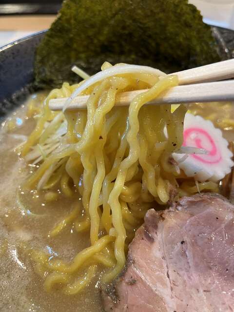 20230926_麵屋龍新大宮_濃厚龍ラーメン_麺リフト.jpg