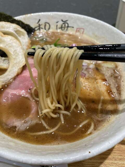 20231129_和海_濃厚魚介豚骨らーめん_麺リフト.jpg