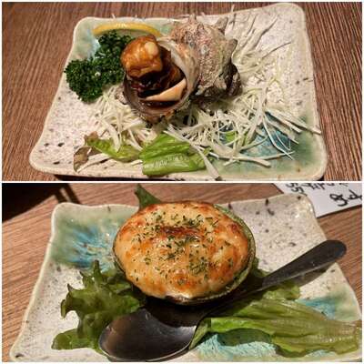 20240914_和食一条東向通店_さざえつぼ焼-アボガド明太チーズ焼.JPG
